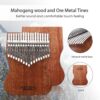 Gecko Kalimba 17-Toets Duimpiano K17map