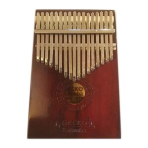 Gecko Kalimba 17-Toets Acajouhout KLL