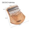 Gecko Kalimba 17-Toets Duimpiano Note 17