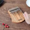 Gecko Kalimba 17-Toets Duimpiano Note 17