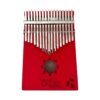 Gecko Kalimba 17-Toets Duimpiano Rood
