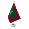 Maldiven Tafelvlag met Stenen Voet