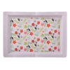 Lichtgewicht melamine dienblad - Rechthoekig dienblad met witte bloemen