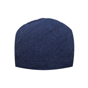 Marineblauwe Turkse Kufi Taqiyah – Katoen