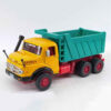 Mercedes-Benz Kurzhauber Model 1959 Kiepwagen Speelgoedvrachtwagen Diecast met Muziek en Koplampen