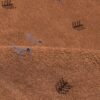 Origineel handgeknoopt Perzisch minimalistisch Gabbeh tapijt - Effen, Bruin, Wol