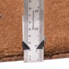 Origineel handgeknoopt Perzisch minimalistisch Gabbeh tapijt - Effen, Bruin, Wol