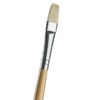 7-Delige Platte Borstel Penseelset voor Aquarel, Acryl & Gouache