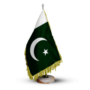 Pakistaanse Tafelvlag met Stenen Basis