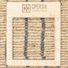 Handgeknoopt Perzisch Gabbeh tapijt - Abstract bloemenontwerp, Crème, Wol