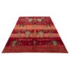 Handgeknoopt Perzisch levensboom Gabbeh tapijt - Rood, Wol