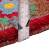 Handgeknoopt Perzisch Kheshti Gabbeh tapijt - Vlinder & bloem, Rood, Wol