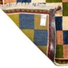 Handgeknoopt Perzisch geometrisch Gabbeh tapijt - Geruit, Groen, Wol