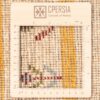 Handgeknoopt Perzisch Gabbeh loper - Geometrisch, Crème, Wol