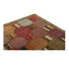 Perzisch Patchwork Kilim Tapijt Handgeweven Baksteenrood