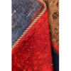 Vintage Patchwork Tapijt Geometrisch Rood – Wol