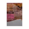 Vintage Patchwork Tapijt Geometrisch – Roze Katoen