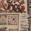 Handgeknoopt Perzisch Isfahan Picturaal Tapijt (Herten & Vogels) - Crème Zijde & Korkwol