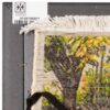 Handgeknoopt Perzisch Beeldtapijt met Tuinlandschap