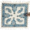 Perzisch Tafelkleed Kalamkari - Handgemaakte Blokdruk Isfahan - Paisley Blauw