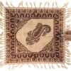 Perzisch Tafelkleed Kalamkari - Handgemaakte Blokdruk Isfahan - Paisley Crème