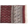 Perzisch Tafelkleed Kalamkari - Handgemaakte Blokdruk Isfahan - Diba Rood