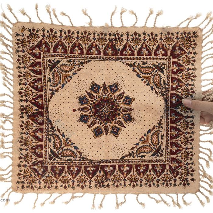 Perzisch Tafelkleed Kalamkari – Handgemaakte Blokdruk Isfahan – Doris Bloemen