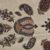 Perzisch Tafelkleed Kalamkari - Handgemaakte Blokdruk Isfahan - Farin Crème