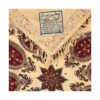 Perzisch Tafelkleed Kalamkari - Handgemaakte Blokdruk Isfahan - Paisley Geel