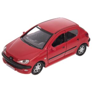 Peugeot 206 Speelgoedauto Diecast – Batterij Aangedreven & Met Openende Deuren