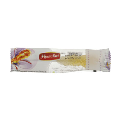 Nabat – Perzische Saffraansmaak Kandijsuiker op Stokje – 1800 gr, 100 Stuks