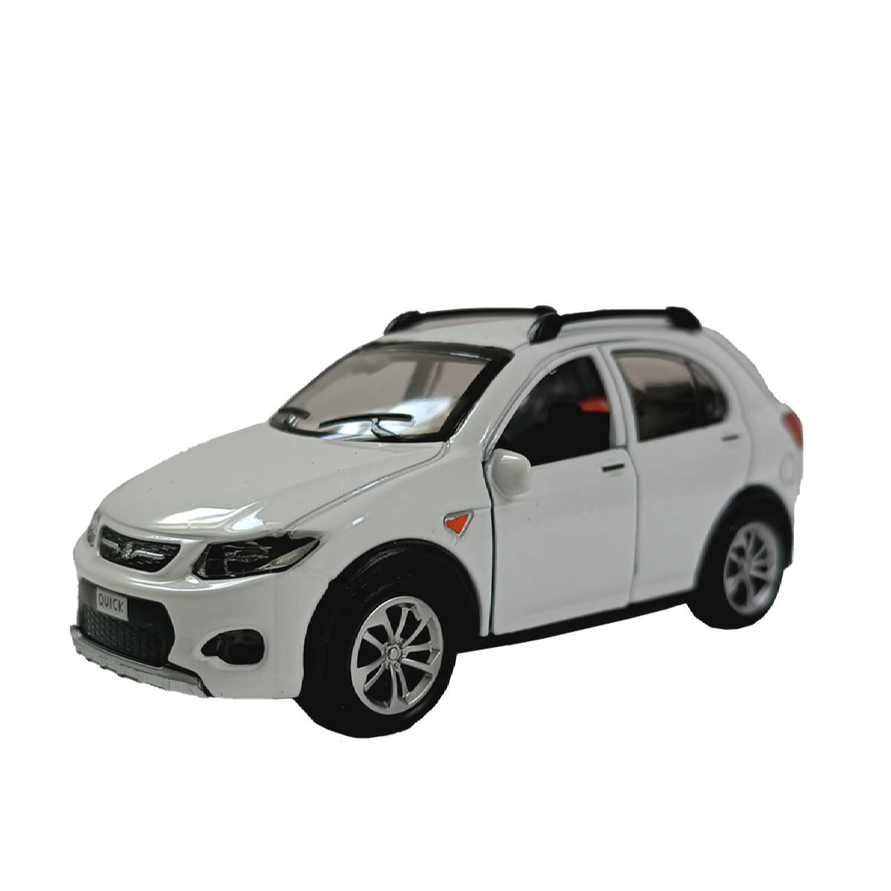 Iraanse Saipa Quick Speelgoedauto – Diecast Batterij Aangedreven met Muziek