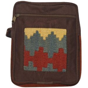 Handgemaakte Crossbody Schoudertas met Kilim Ontwerp