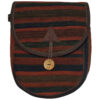 Handgemaakte Kilim Crossbody Schoudertas in Klassieke Strepen