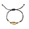 Handgemaakte Messing Schelp Armband met Kralen