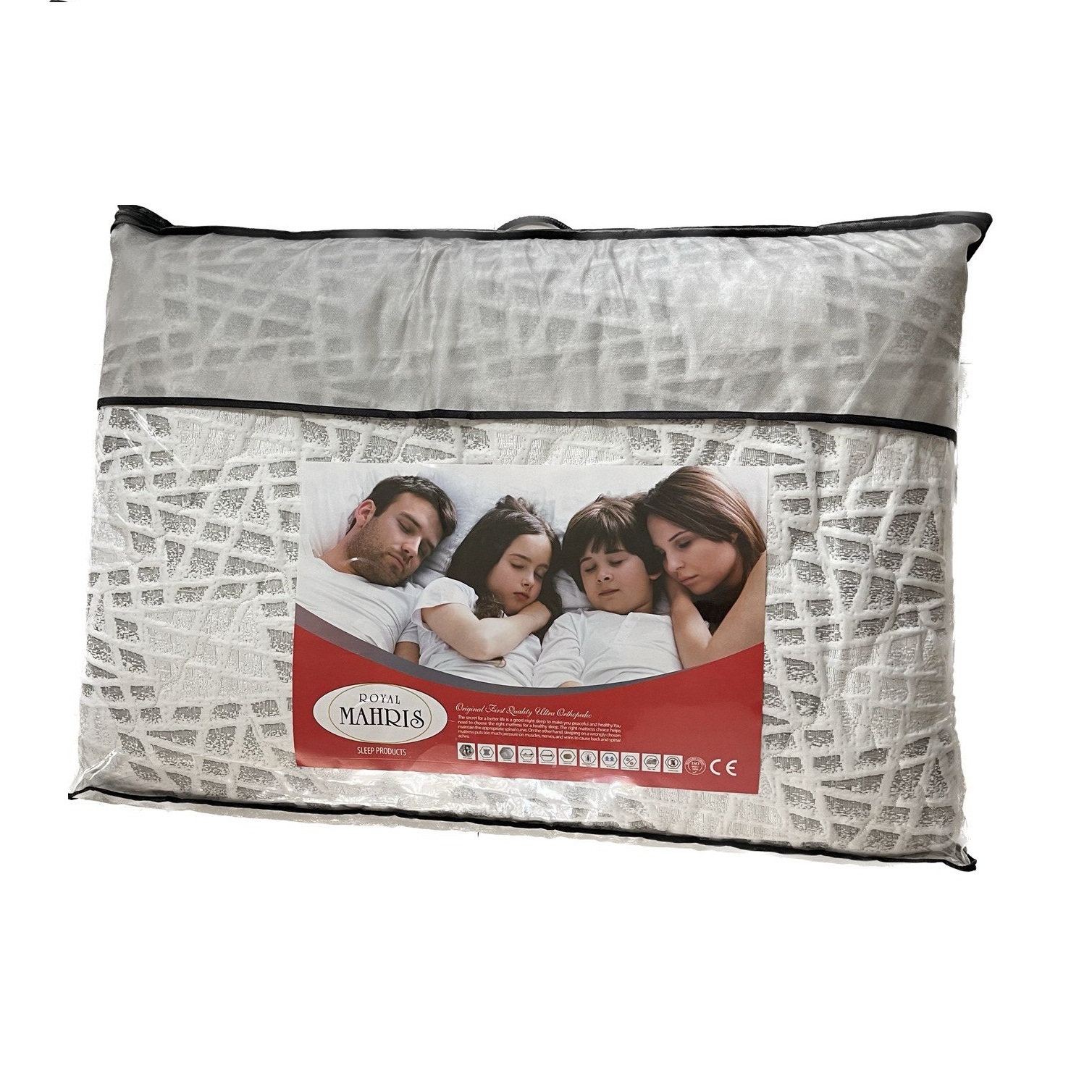 Eenpersoonsvloer Matras Model Mahris – 200×90 cm