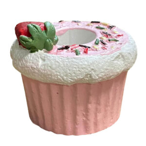 Aardbei Cupcake Tandenstokerhouder – Voor Thuis en Horeca