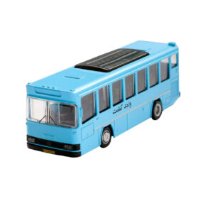 Iraanse Speelgoedbus – Diecast Batterij Aangedreven Blauw