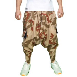 Traditionele Koerdische Broek – Camo Ontwerp Zendan Baft Shalwar