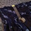 Traditionele Koerdische Broek – Marineblauwe Palangi Shalwar