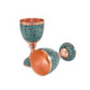 Turkoois Ingelegd Haft Seen Set voor Nowruz Tafeldecoratie