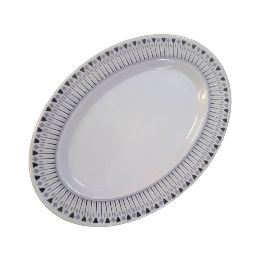 Witte Melamine Serviesset voor 6 Personen – Onbreekbaar