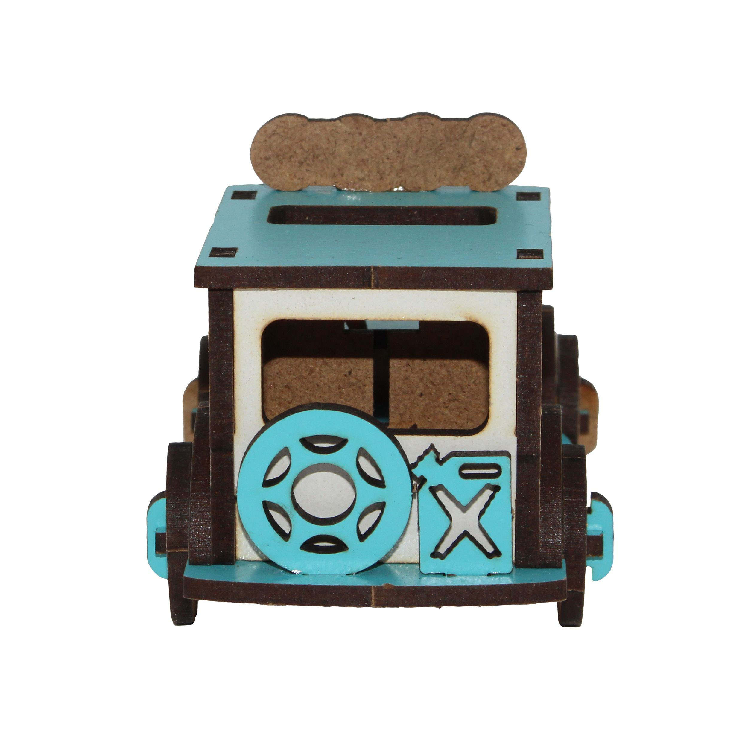 3D Puzzel Houten Modelbouwpakket – Auto