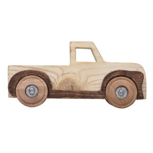 Maquette Modelbouwpakket: Houten Klassieke Auto (Crème)