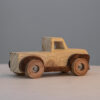 Maquette Modelbouwpakket: Houten Klassieke Auto (Crème)