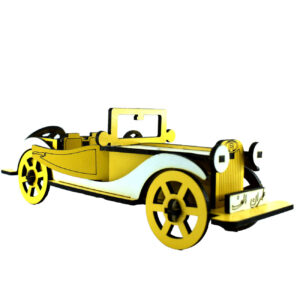 3D Puzzel Houten Modelbouwpakket – Mercedes Auto