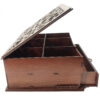 Houten Thee-Organizer met 6 secties voor verschillende smaken