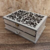 Houten Thee-Organizer met 6 secties voor verschillende smaken