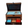 Houten Naaidoos met Elegant Oosters Ontwerp