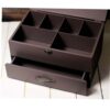 Houten Naaidoos met Decoratieve Print